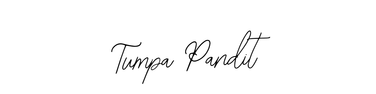 You should practise on your own different ways (Bearetta-2O07w) to write your name (Tumpa Pandit) in signature. don't let someone else do it for you. Tumpa Pandit signature style 12 images and pictures png