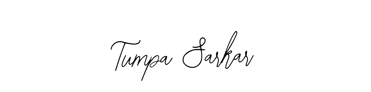Use a signature maker to create a handwritten signature online. With this signature software, you can design (Bearetta-2O07w) your own signature for name Tumpa Sarkar. Tumpa Sarkar signature style 12 images and pictures png