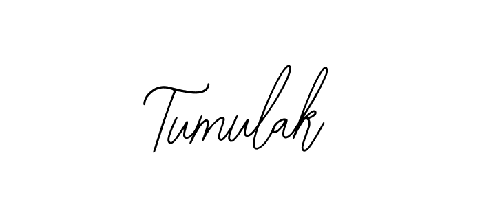 Use a signature maker to create a handwritten signature online. With this signature software, you can design (Bearetta-2O07w) your own signature for name Tumulak. Tumulak signature style 12 images and pictures png