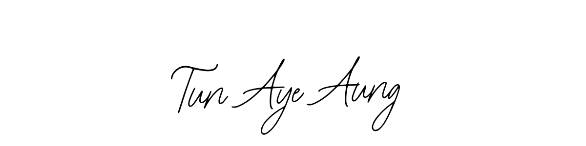 Also we have Tun Aye Aung name is the best signature style. Create professional handwritten signature collection using Bearetta-2O07w autograph style. Tun Aye Aung signature style 12 images and pictures png