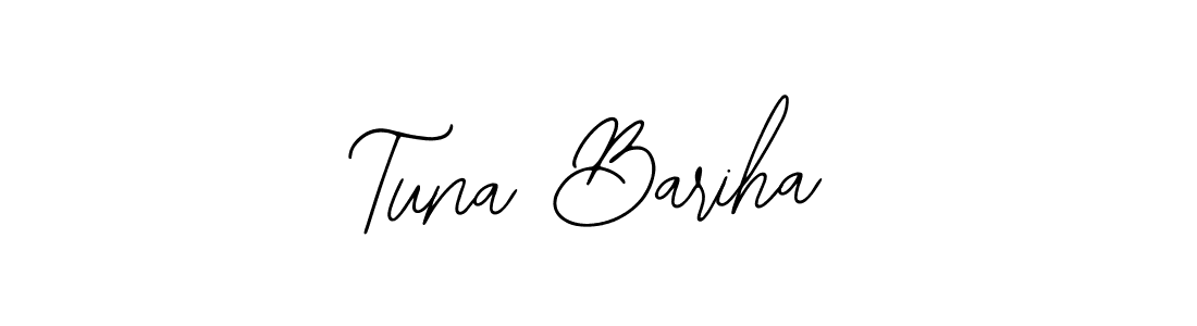 Make a beautiful signature design for name Tuna Bariha. Use this online signature maker to create a handwritten signature for free. Tuna Bariha signature style 12 images and pictures png