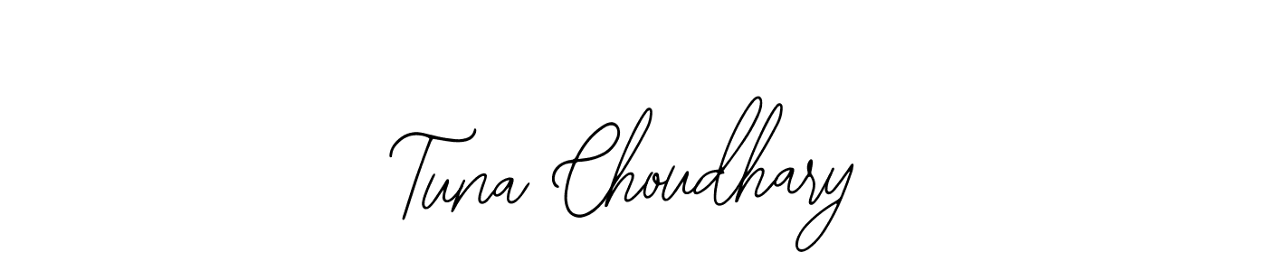 Make a beautiful signature design for name Tuna Choudhary. With this signature (Bearetta-2O07w) style, you can create a handwritten signature for free. Tuna Choudhary signature style 12 images and pictures png