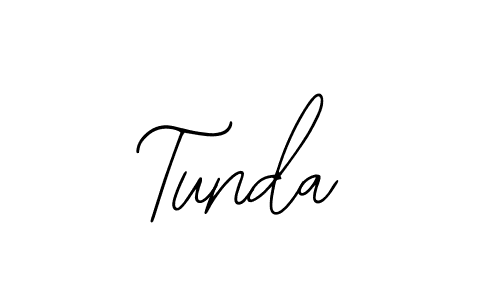 How to make Tunda name signature. Use Bearetta-2O07w style for creating short signs online. This is the latest handwritten sign. Tunda signature style 12 images and pictures png