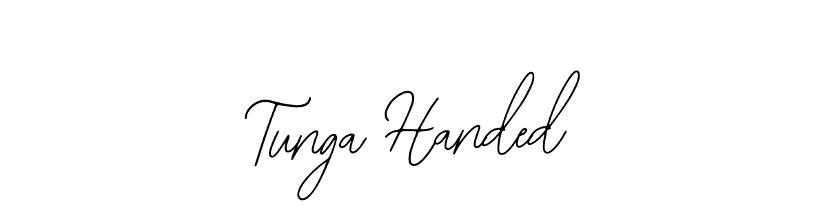 if you are searching for the best signature style for your name Tunga Handed. so please give up your signature search. here we have designed multiple signature styles  using Bearetta-2O07w. Tunga Handed signature style 12 images and pictures png