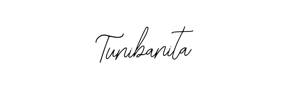 You should practise on your own different ways (Bearetta-2O07w) to write your name (Tunibanita) in signature. don't let someone else do it for you. Tunibanita signature style 12 images and pictures png