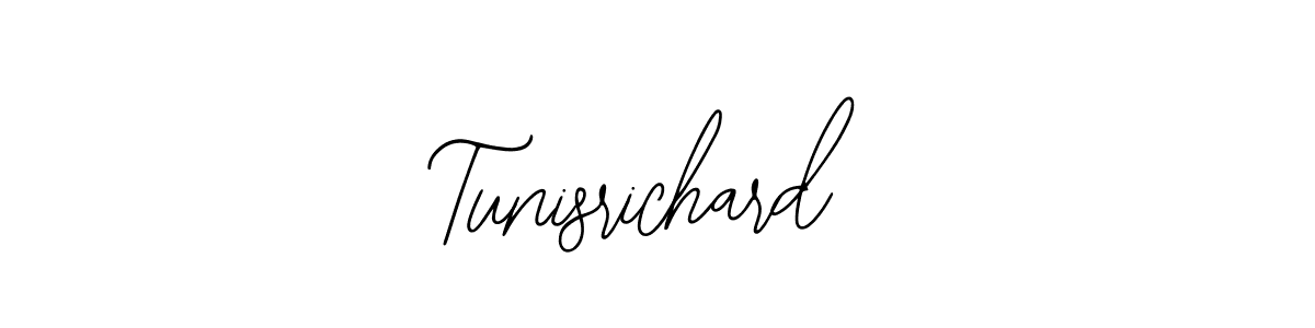 How to make Tunisrichard signature? Bearetta-2O07w is a professional autograph style. Create handwritten signature for Tunisrichard name. Tunisrichard signature style 12 images and pictures png