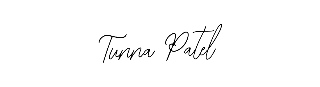 Create a beautiful signature design for name Tunna Patel. With this signature (Bearetta-2O07w) fonts, you can make a handwritten signature for free. Tunna Patel signature style 12 images and pictures png
