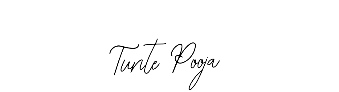 The best way (Bearetta-2O07w) to make a short signature is to pick only two or three words in your name. The name Tunte Pooja include a total of six letters. For converting this name. Tunte Pooja signature style 12 images and pictures png