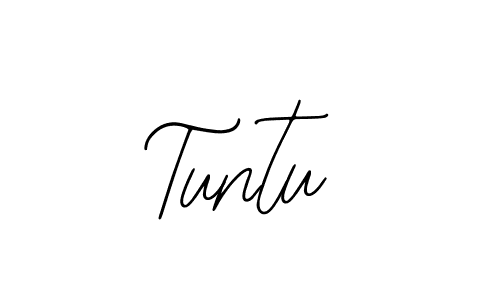 Design your own signature with our free online signature maker. With this signature software, you can create a handwritten (Bearetta-2O07w) signature for name Tuntu. Tuntu signature style 12 images and pictures png