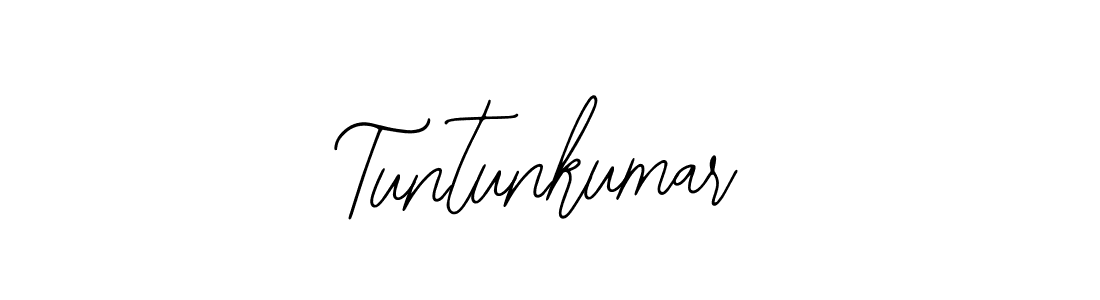 You should practise on your own different ways (Bearetta-2O07w) to write your name (Tuntunkumar) in signature. don't let someone else do it for you. Tuntunkumar signature style 12 images and pictures png