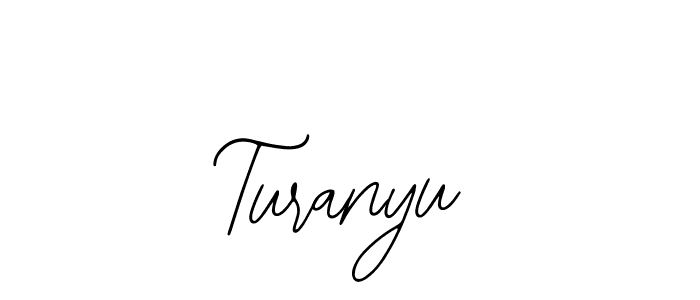 How to make Turanyu signature? Bearetta-2O07w is a professional autograph style. Create handwritten signature for Turanyu name. Turanyu signature style 12 images and pictures png