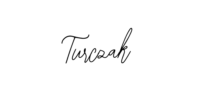 Design your own signature with our free online signature maker. With this signature software, you can create a handwritten (Bearetta-2O07w) signature for name Turczak. Turczak signature style 12 images and pictures png