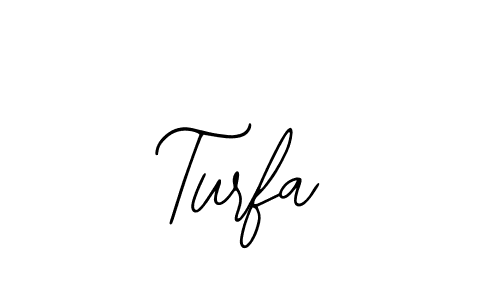 Use a signature maker to create a handwritten signature online. With this signature software, you can design (Bearetta-2O07w) your own signature for name Turfa. Turfa signature style 12 images and pictures png