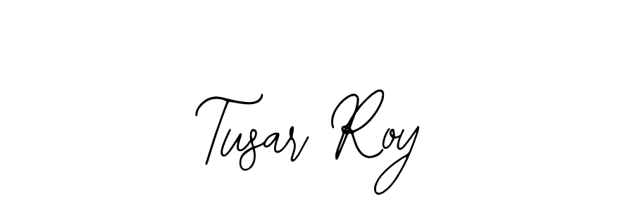 Use a signature maker to create a handwritten signature online. With this signature software, you can design (Bearetta-2O07w) your own signature for name Tusar Roy. Tusar Roy signature style 12 images and pictures png