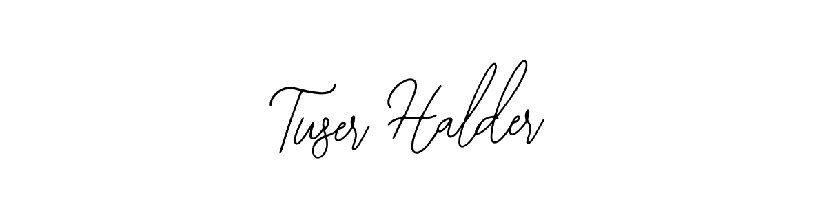 Design your own signature with our free online signature maker. With this signature software, you can create a handwritten (Bearetta-2O07w) signature for name Tuser Halder. Tuser Halder signature style 12 images and pictures png