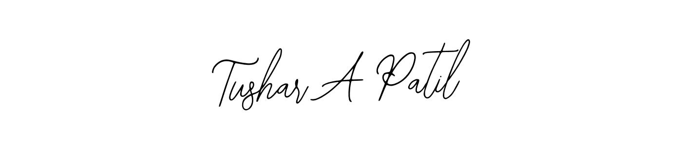 Make a beautiful signature design for name Tushar A Patil. With this signature (Bearetta-2O07w) style, you can create a handwritten signature for free. Tushar A Patil signature style 12 images and pictures png