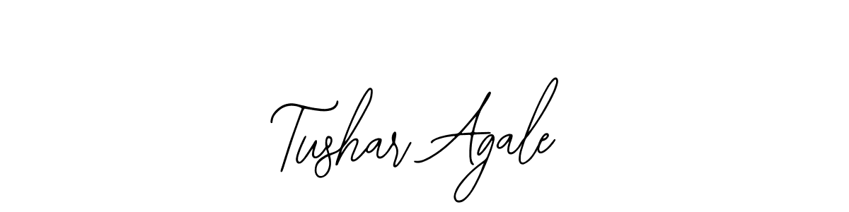 Design your own signature with our free online signature maker. With this signature software, you can create a handwritten (Bearetta-2O07w) signature for name Tushar Agale. Tushar Agale signature style 12 images and pictures png