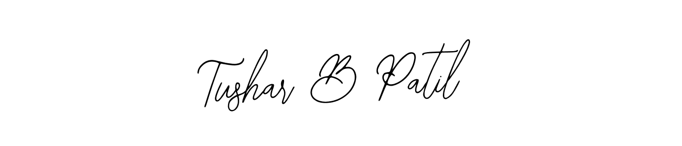 The best way (Bearetta-2O07w) to make a short signature is to pick only two or three words in your name. The name Tushar B Patil include a total of six letters. For converting this name. Tushar B Patil signature style 12 images and pictures png