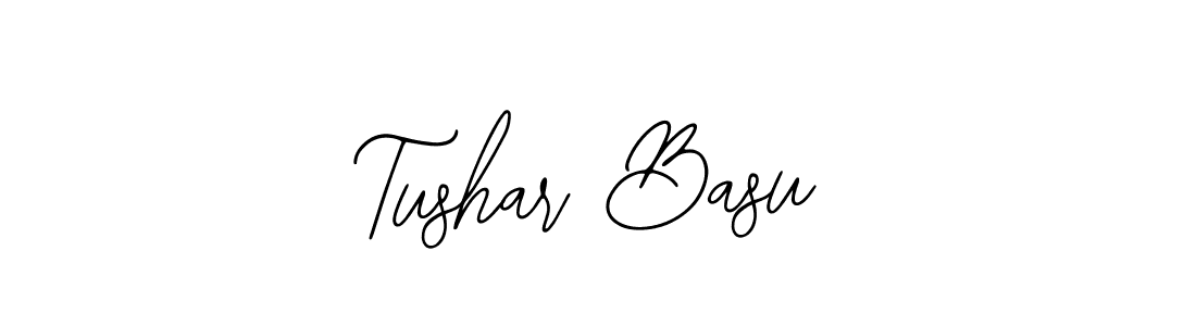 Make a beautiful signature design for name Tushar Basu. With this signature (Bearetta-2O07w) style, you can create a handwritten signature for free. Tushar Basu signature style 12 images and pictures png