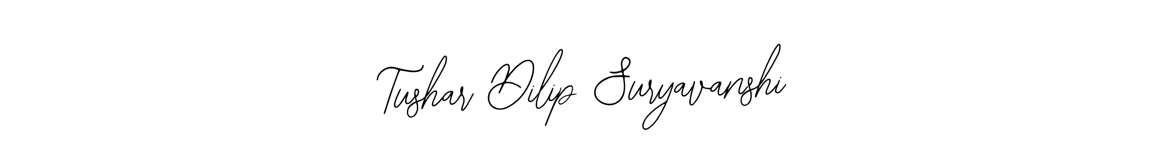 Make a beautiful signature design for name Tushar Dilip Suryavanshi. With this signature (Bearetta-2O07w) style, you can create a handwritten signature for free. Tushar Dilip Suryavanshi signature style 12 images and pictures png