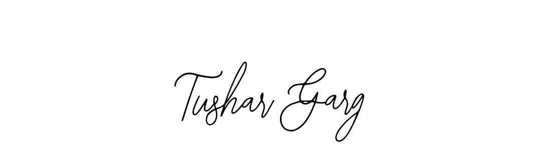 The best way (Bearetta-2O07w) to make a short signature is to pick only two or three words in your name. The name Tushar Garg include a total of six letters. For converting this name. Tushar Garg signature style 12 images and pictures png