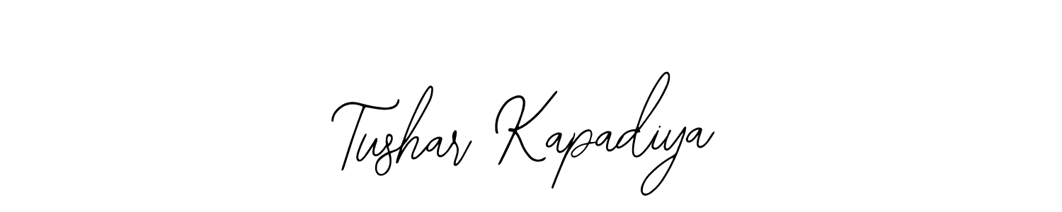 Best and Professional Signature Style for Tushar Kapadiya. Bearetta-2O07w Best Signature Style Collection. Tushar Kapadiya signature style 12 images and pictures png