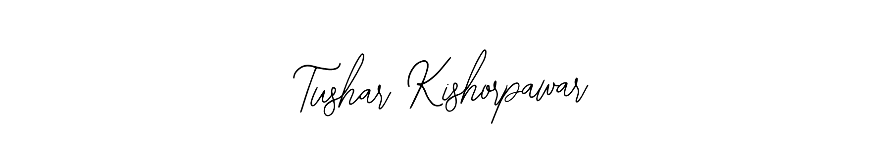 Bearetta-2O07w is a professional signature style that is perfect for those who want to add a touch of class to their signature. It is also a great choice for those who want to make their signature more unique. Get Tushar Kishorpawar name to fancy signature for free. Tushar Kishorpawar signature style 12 images and pictures png