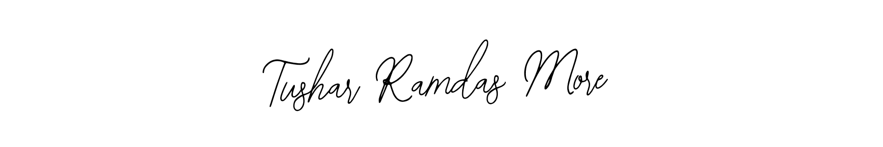 if you are searching for the best signature style for your name Tushar Ramdas More. so please give up your signature search. here we have designed multiple signature styles  using Bearetta-2O07w. Tushar Ramdas More signature style 12 images and pictures png