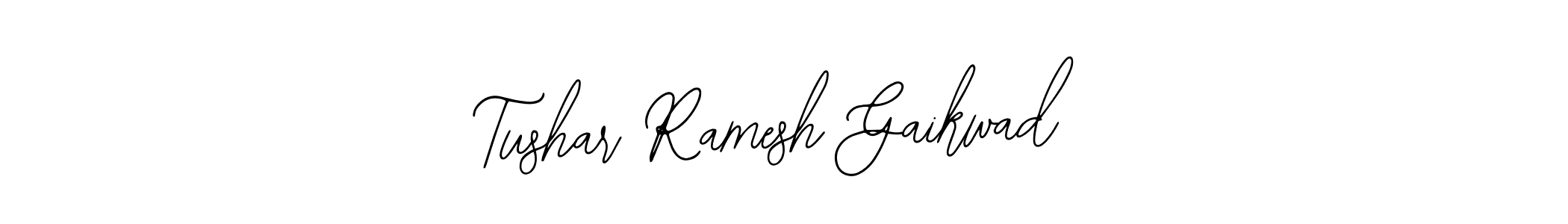 Tushar Ramesh Gaikwad stylish signature style. Best Handwritten Sign (Bearetta-2O07w) for my name. Handwritten Signature Collection Ideas for my name Tushar Ramesh Gaikwad. Tushar Ramesh Gaikwad signature style 12 images and pictures png