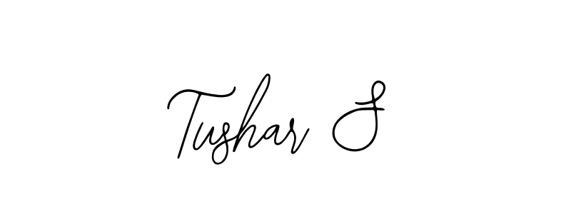 Make a beautiful signature design for name Tushar S. Use this online signature maker to create a handwritten signature for free. Tushar S signature style 12 images and pictures png