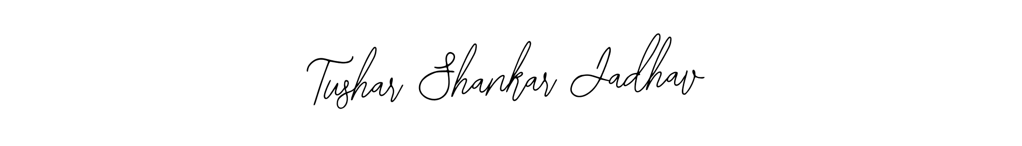 Bearetta-2O07w is a professional signature style that is perfect for those who want to add a touch of class to their signature. It is also a great choice for those who want to make their signature more unique. Get Tushar Shankar Jadhav name to fancy signature for free. Tushar Shankar Jadhav signature style 12 images and pictures png