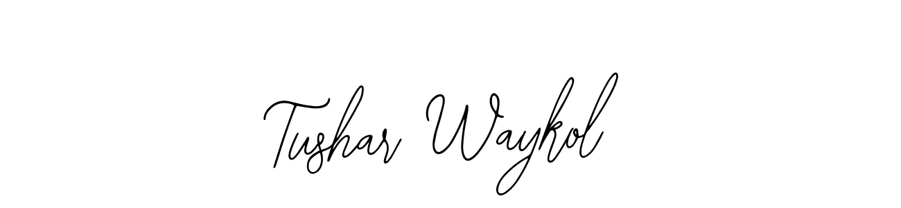 Check out images of Autograph of Tushar Waykol name. Actor Tushar Waykol Signature Style. Bearetta-2O07w is a professional sign style online. Tushar Waykol signature style 12 images and pictures png