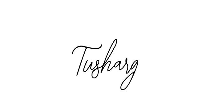 You should practise on your own different ways (Bearetta-2O07w) to write your name (Tusharg) in signature. don't let someone else do it for you. Tusharg signature style 12 images and pictures png