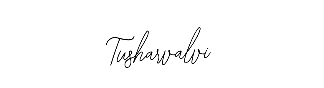 The best way (Bearetta-2O07w) to make a short signature is to pick only two or three words in your name. The name Tusharvalvi include a total of six letters. For converting this name. Tusharvalvi signature style 12 images and pictures png