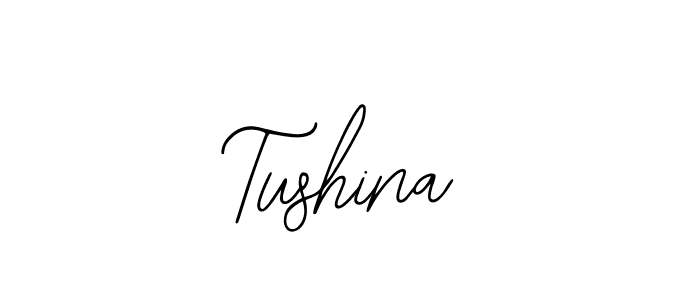 How to make Tushina signature? Bearetta-2O07w is a professional autograph style. Create handwritten signature for Tushina name. Tushina signature style 12 images and pictures png