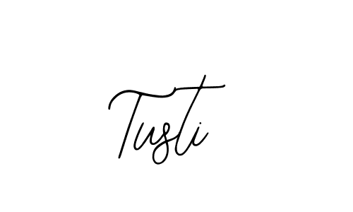 Design your own signature with our free online signature maker. With this signature software, you can create a handwritten (Bearetta-2O07w) signature for name Tusti. Tusti signature style 12 images and pictures png