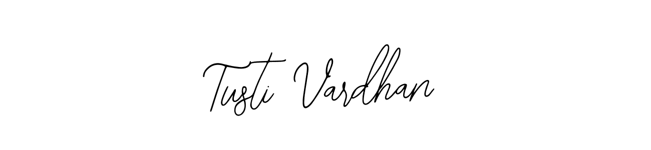 Tusti Vardhan stylish signature style. Best Handwritten Sign (Bearetta-2O07w) for my name. Handwritten Signature Collection Ideas for my name Tusti Vardhan. Tusti Vardhan signature style 12 images and pictures png
