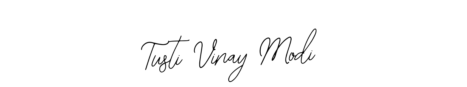 Make a beautiful signature design for name Tusti Vinay Modi. Use this online signature maker to create a handwritten signature for free. Tusti Vinay Modi signature style 12 images and pictures png