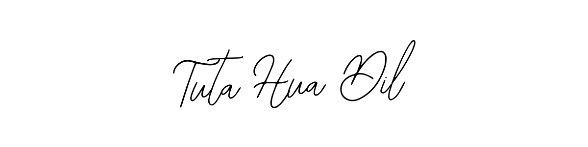 Best and Professional Signature Style for Tuta Hua Dil. Bearetta-2O07w Best Signature Style Collection. Tuta Hua Dil signature style 12 images and pictures png