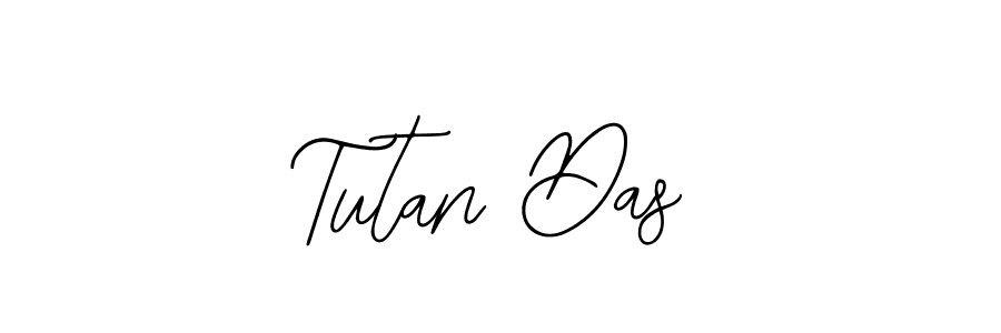 How to Draw Tutan Das signature style? Bearetta-2O07w is a latest design signature styles for name Tutan Das. Tutan Das signature style 12 images and pictures png