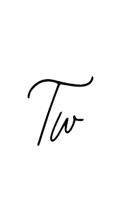 Design your own signature with our free online signature maker. With this signature software, you can create a handwritten (Bearetta-2O07w) signature for name Tw. Tw signature style 12 images and pictures png