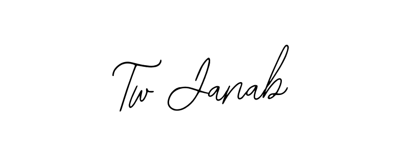 How to make Tw Janab signature? Bearetta-2O07w is a professional autograph style. Create handwritten signature for Tw Janab name. Tw Janab signature style 12 images and pictures png