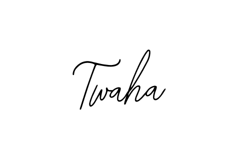How to Draw Twaha signature style? Bearetta-2O07w is a latest design signature styles for name Twaha. Twaha signature style 12 images and pictures png