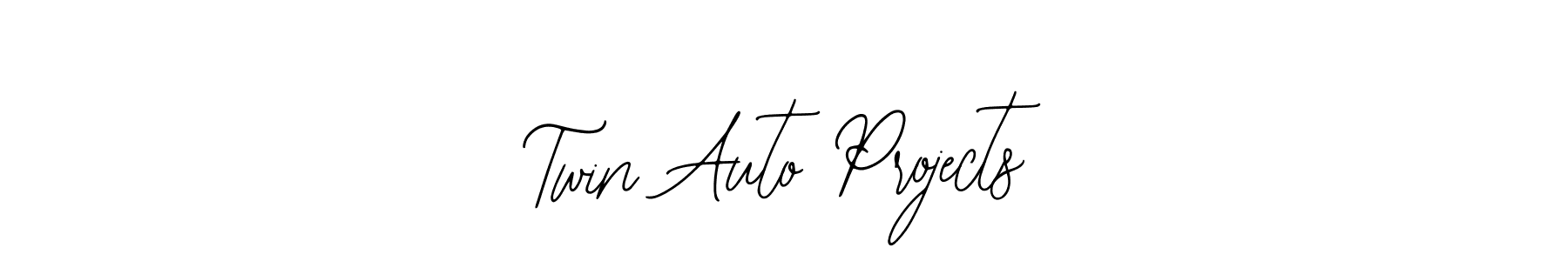 Similarly Bearetta-2O07w is the best handwritten signature design. Signature creator online .You can use it as an online autograph creator for name Twin Auto Projects. Twin Auto Projects signature style 12 images and pictures png