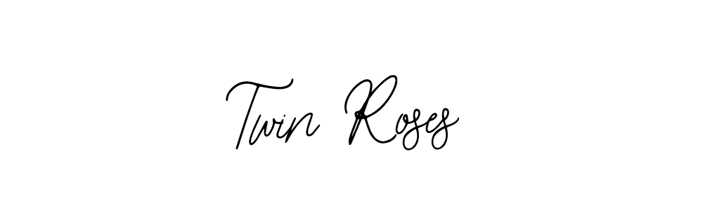 Make a beautiful signature design for name Twin Roses. With this signature (Bearetta-2O07w) style, you can create a handwritten signature for free. Twin Roses signature style 12 images and pictures png