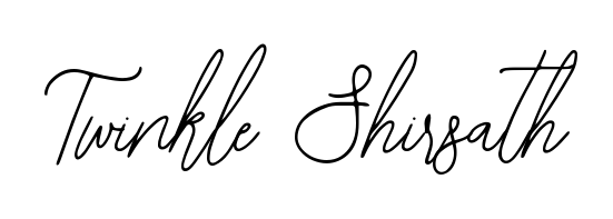 A sleek calligraphic signature for name Twinkle Shirsath utilizing Bearetta-2O07w styling. Great for adding personal signatures to photos and art. Twinkle Shirsath signature style 12 images and pictures png