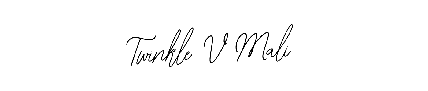 Also You can easily find your signature by using the search form. We will create Twinkle V Mali name handwritten signature images for you free of cost using Bearetta-2O07w sign style. Twinkle V Mali signature style 12 images and pictures png