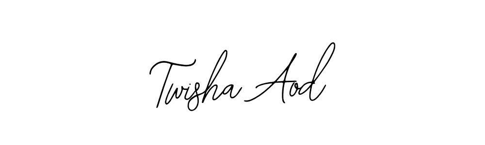 It looks lik you need a new signature style for name Twisha Aod. Design unique handwritten (Bearetta-2O07w) signature with our free signature maker in just a few clicks. Twisha Aod signature style 12 images and pictures png