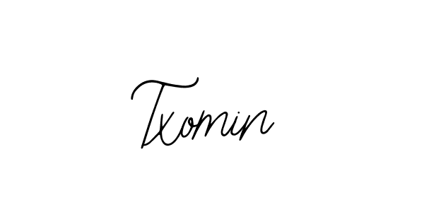 How to Draw Txomin signature style? Bearetta-2O07w is a latest design signature styles for name Txomin. Txomin signature style 12 images and pictures png