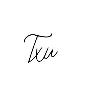 Also we have Txu name is the best signature style. Create professional handwritten signature collection using Bearetta-2O07w autograph style. Txu signature style 12 images and pictures png